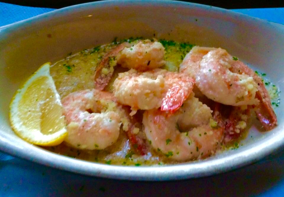Shrimp Scampi Appetizer at The Pines Tavern Bristol PA