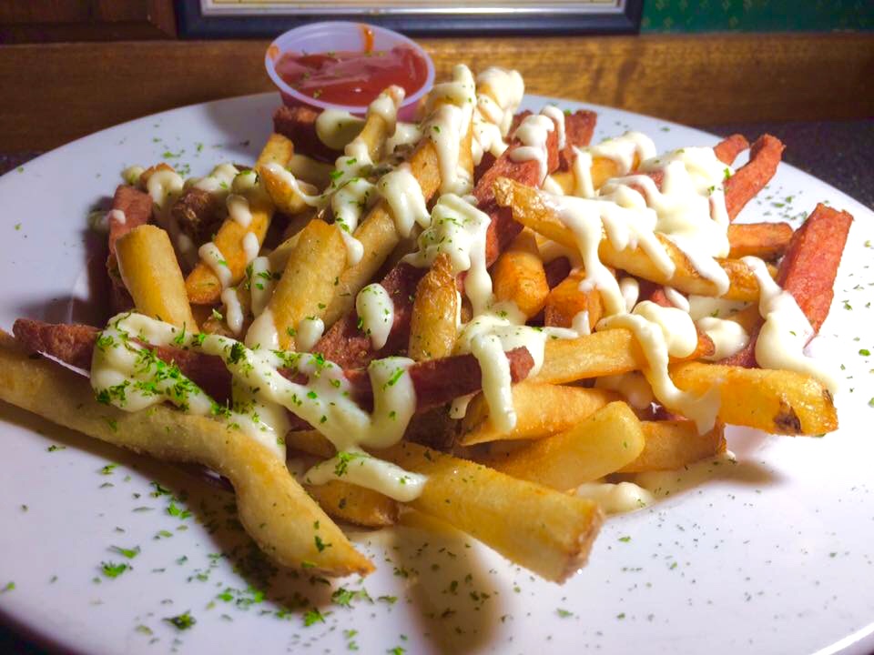  Pork Roll Fries at The Pines Tavern Bristol PA