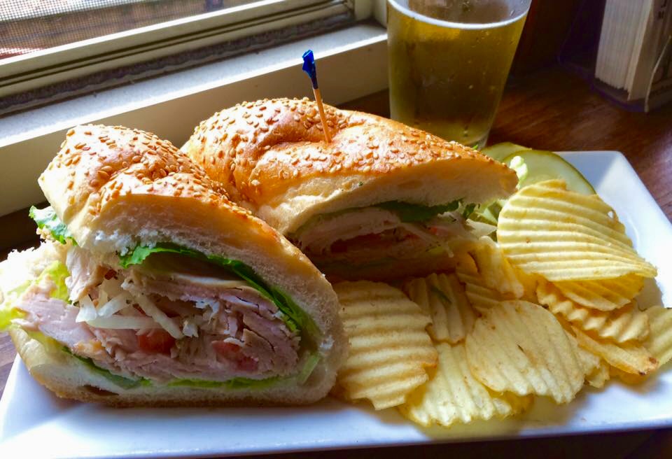 House Roasted Turkey Hoagie at The Pines Tavern Bristol PA