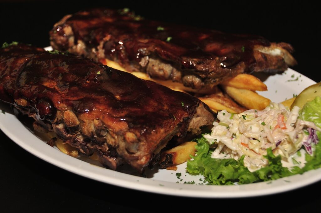 Full Rack Baby Back Rib Dinner at The Pines Tavern Bristol PA